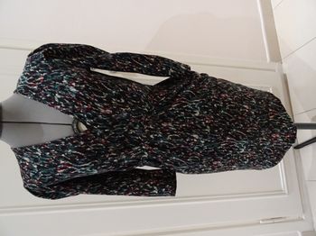 Robe courte noire à motifs Morgan taille 38