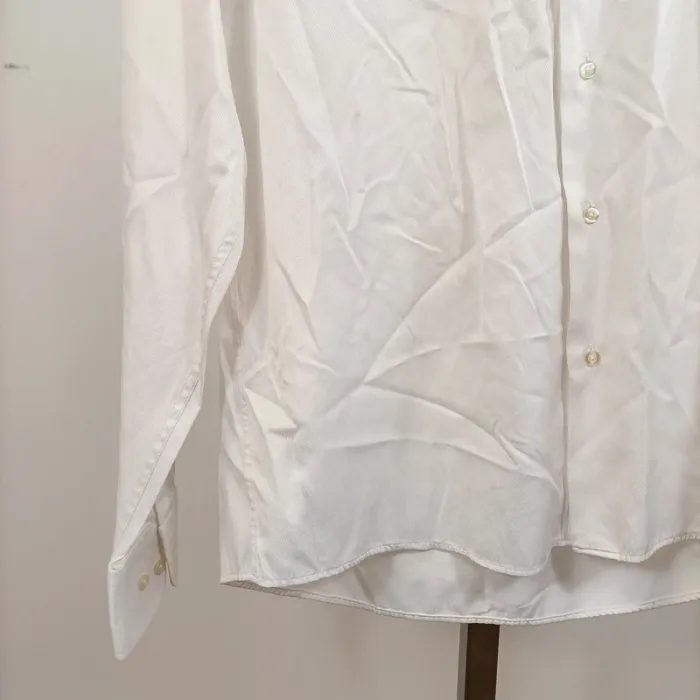 Chemise blanche Enzo di Milano homme coupe droite taille XL A840 - photo numéro 6