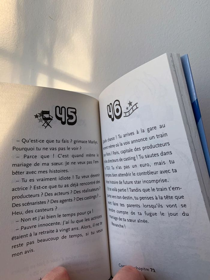 À toi de devenir star de cinéma livre tests jeu 🎰 énigmes - photo numéro 4