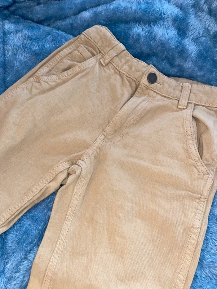 Jean beige marron - photo numéro 2