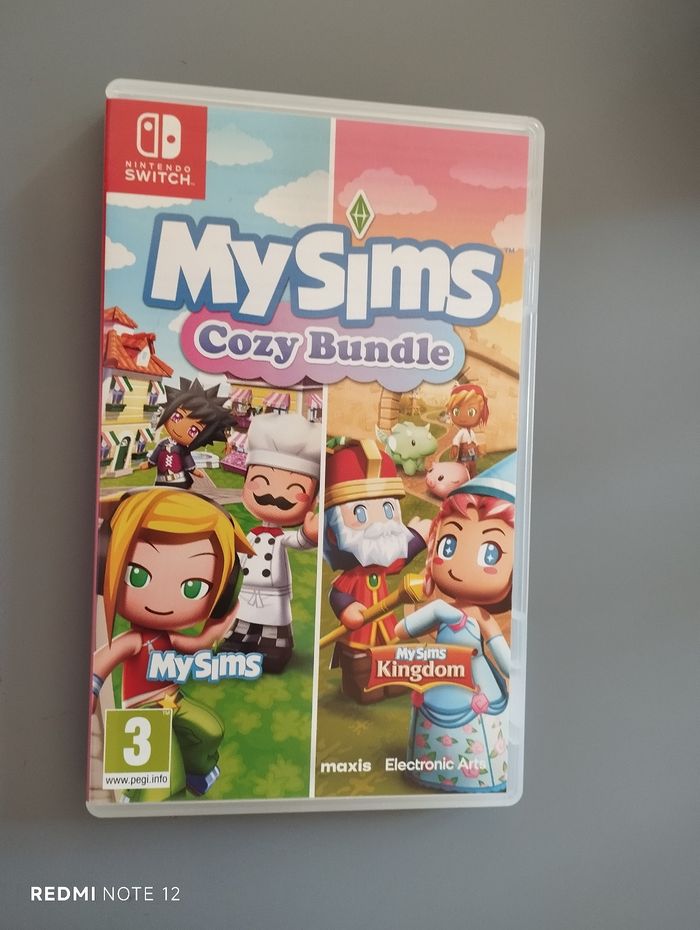 Jeu switch my sims cozy bundle