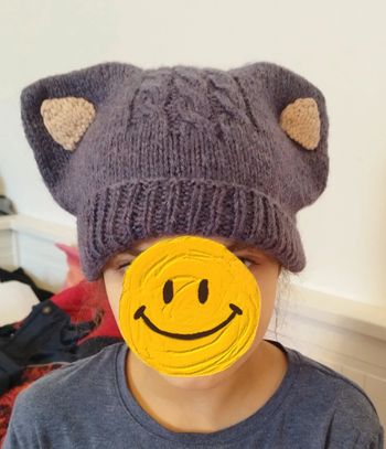 Bonnet chat ado/femme