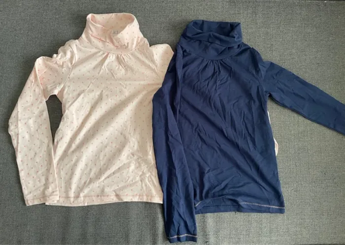 Teeshirt ML col roulé 8ans