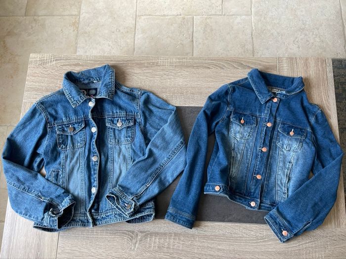 Vestes jeans 10 ans tbe