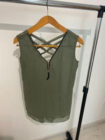 Debardeur tunique fluide