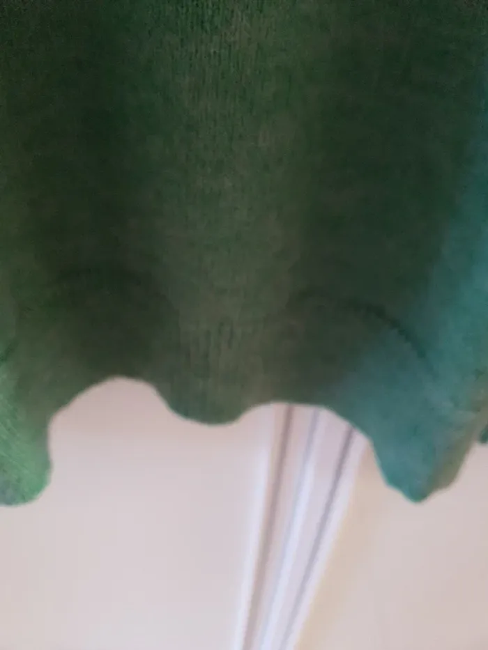 Pull vert chiné - photo numéro 7
