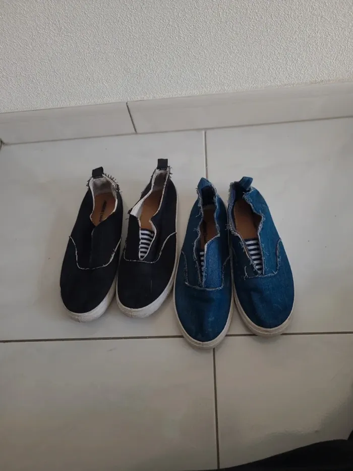 Lot de 2 baskets 38
