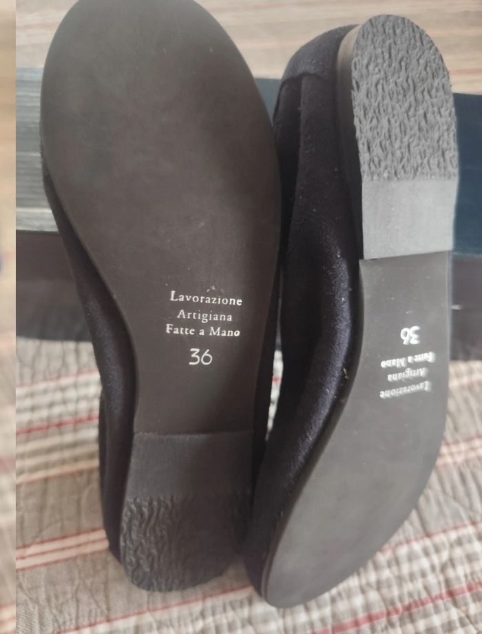 Ballerines en cuir Reqins neuves - photo numéro 4