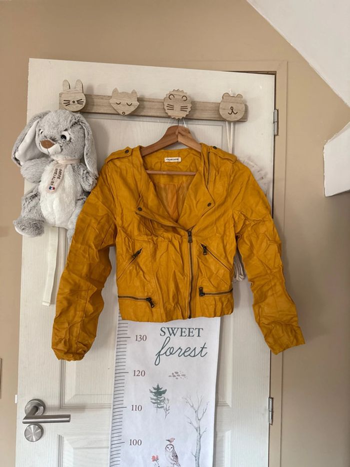 Veste en similicuir