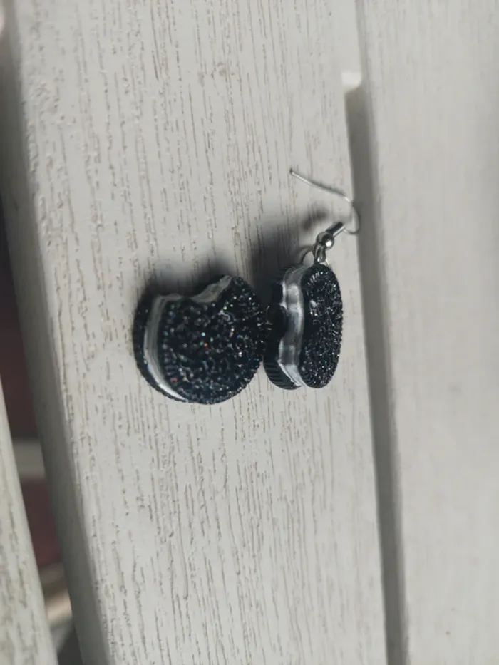 Boucle d'oreille Oreo - photo numéro 2