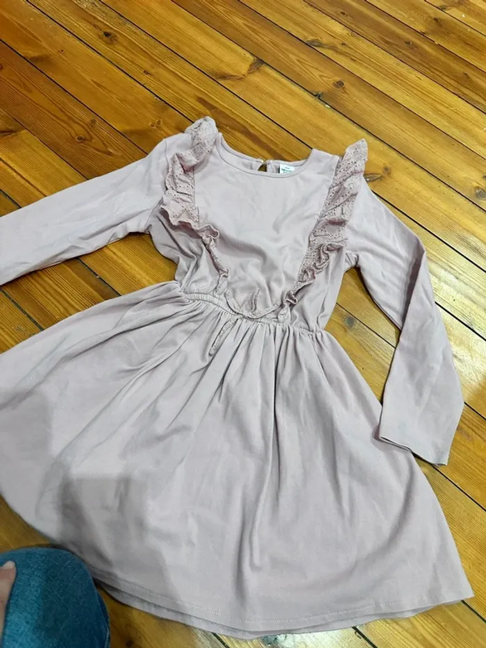 Robe vieux rose râpé à l’œil 10a