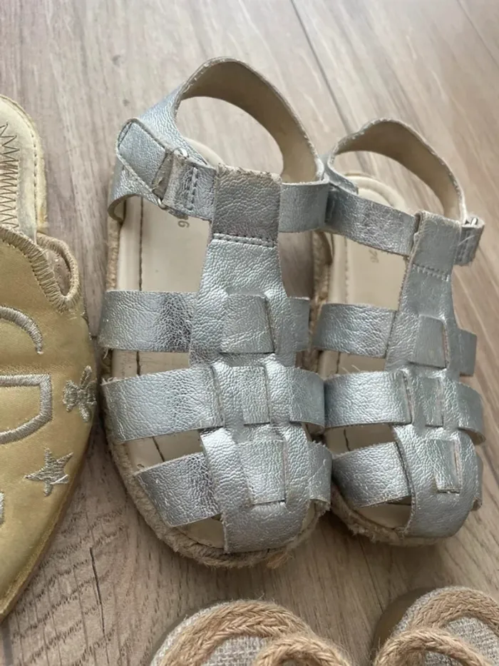 Lot chaussures été filles - photo numéro 5