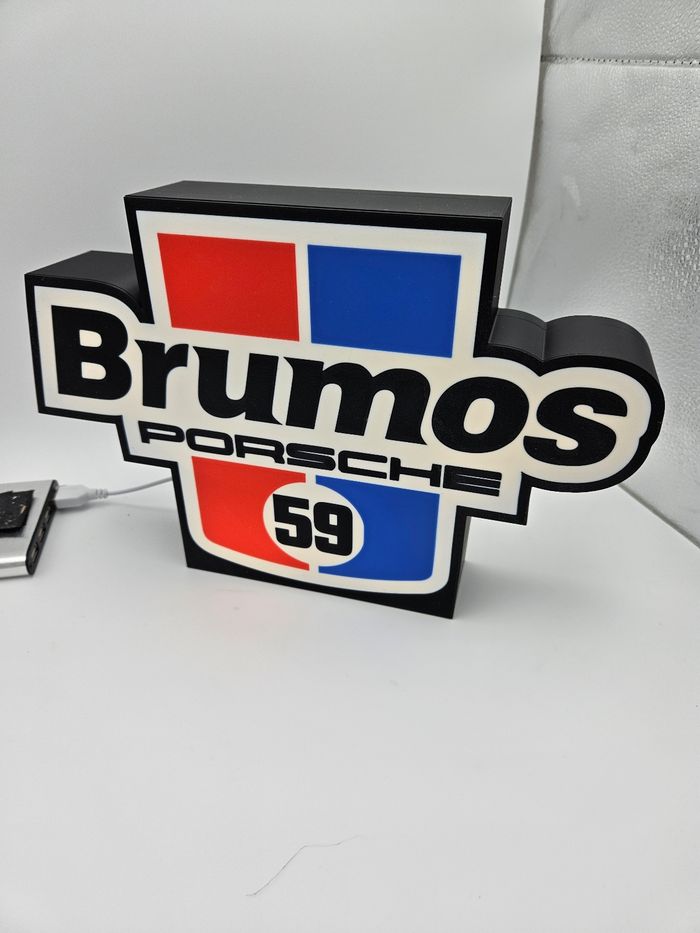 Lampe lumineuse à led porsche Brumos - photo numéro 8