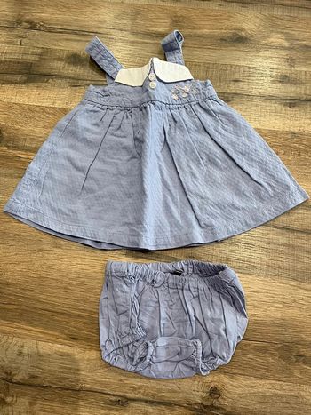 Robe + culotte 3 mois serjent major