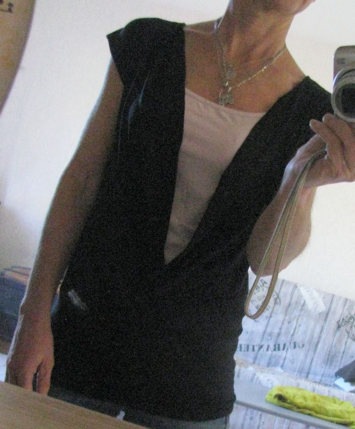 haut noir pimkie taille s - photo numéro 2