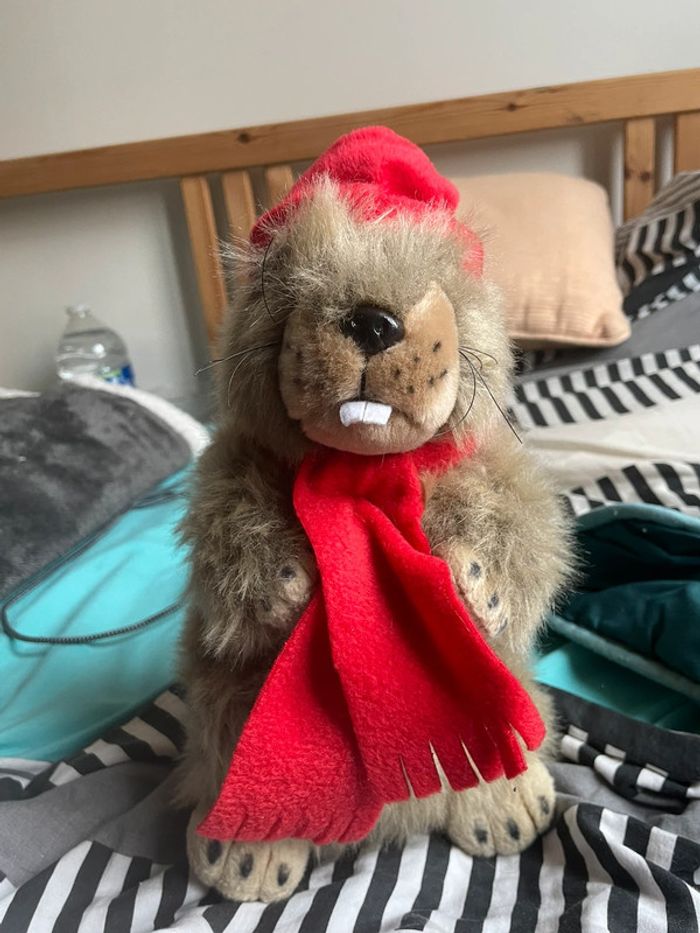 Marmotte doudou