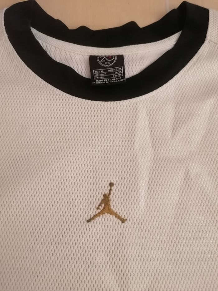 Débardeur Jordan Basket blanc et noir XL - photo numéro 2