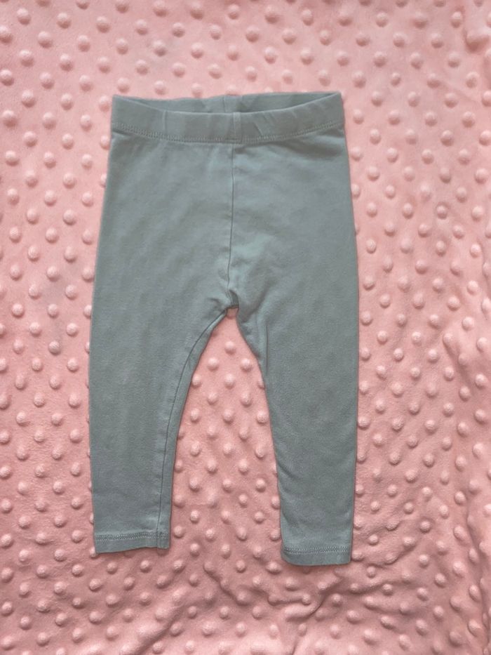 Legging vert Kiabi 18 mois