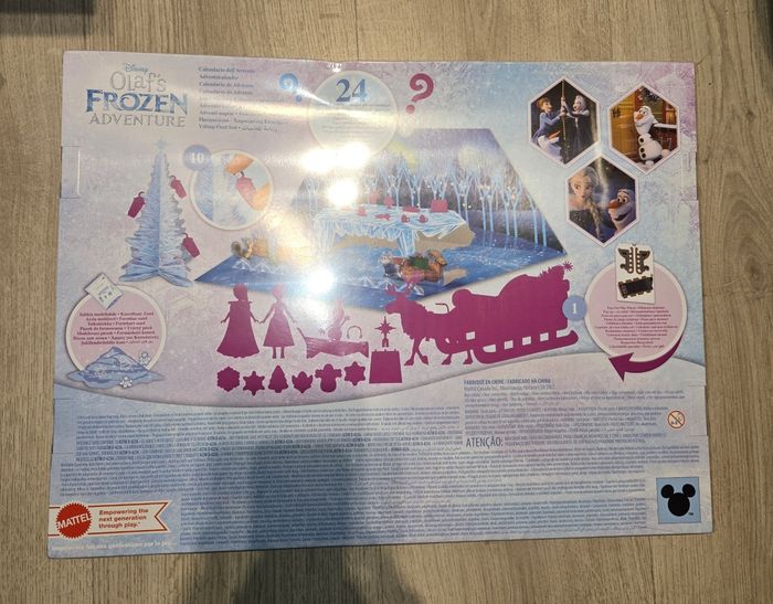 Calendrier reine des neiges neuf - photo numéro 2