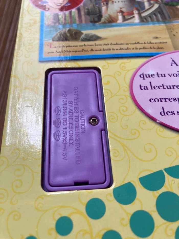 Livre sonore 3 histoires de princesses - photo numéro 4