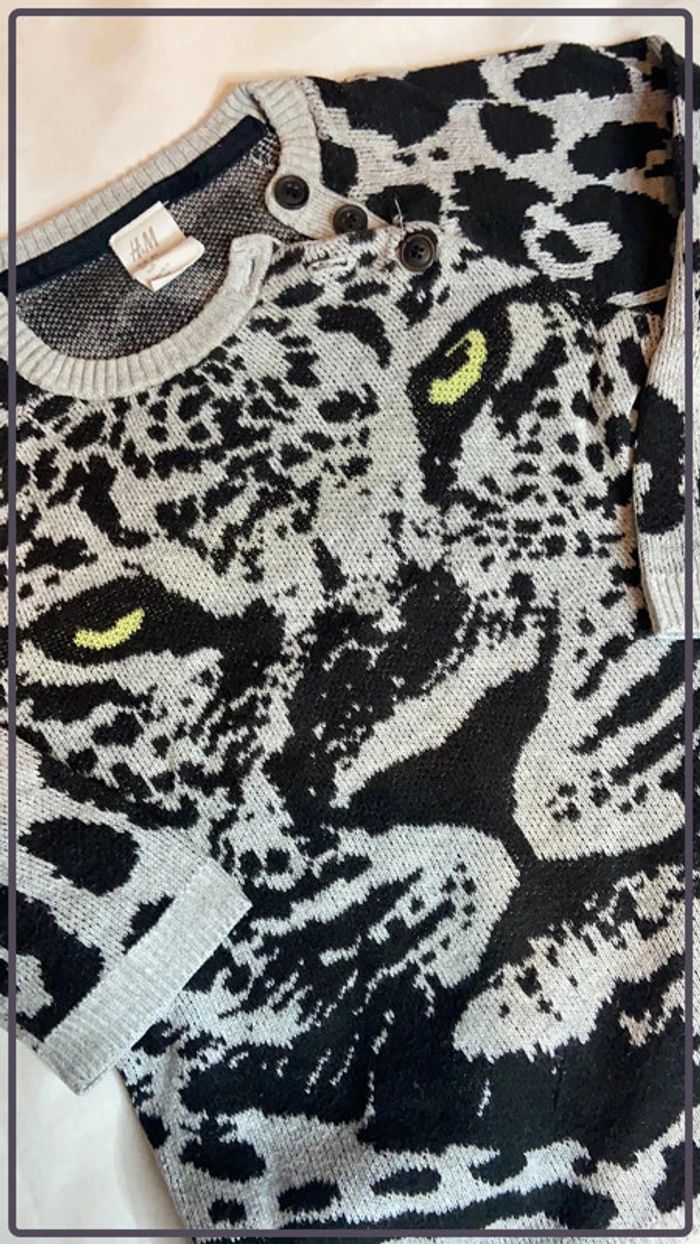 Pull H&M Taille 80 cm - photo numéro 2