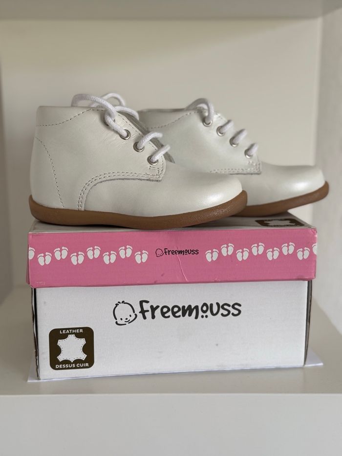 Chaussure lacet mixte bébé