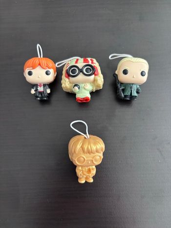 Lot de 4 minis Funko Pop Harry Potter gold