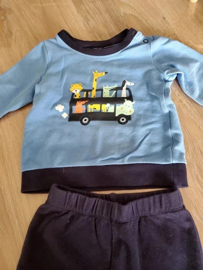 Ensemble jogging taille 2-6 mois lupilu - photo numéro 3