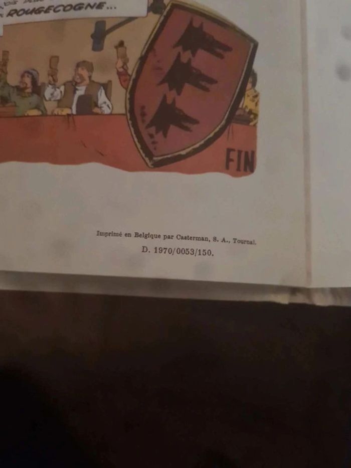 Bd chevalier ardent les loups de rouge-cogne EO 1970 - photo numéro 6