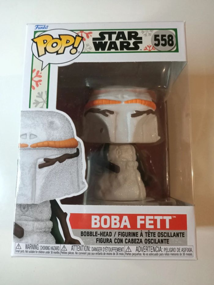 Figurine Funko pop star wars n°558 boba fett neuve - photo numéro 3