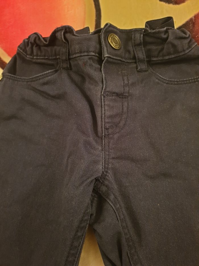 Pantalon jeans bleu foncé 4 ans 104 cm  C&A - photo numéro 3