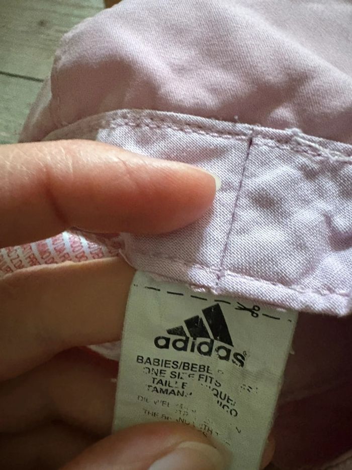 Casquette fille rose adidas 6-12 mois - photo numéro 4