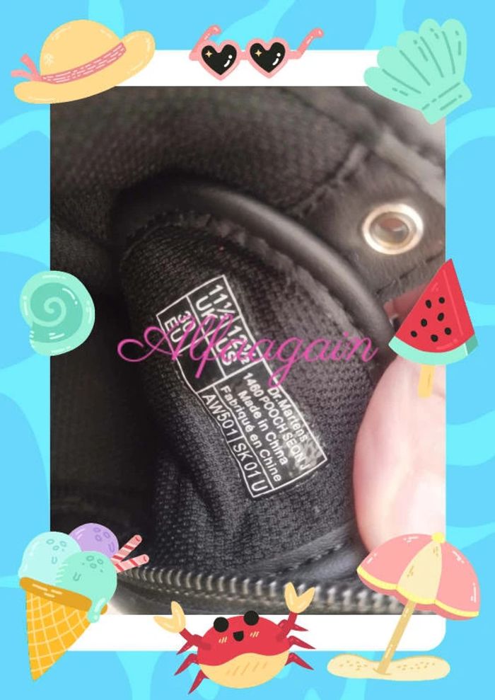 Bottines sequins 30 dr Martens noires - photo numéro 11