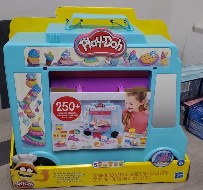 Play doh Marchands de glace ambulant.