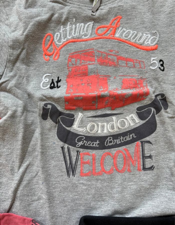 Lot tee-shirts 8 ans - photo numéro 6