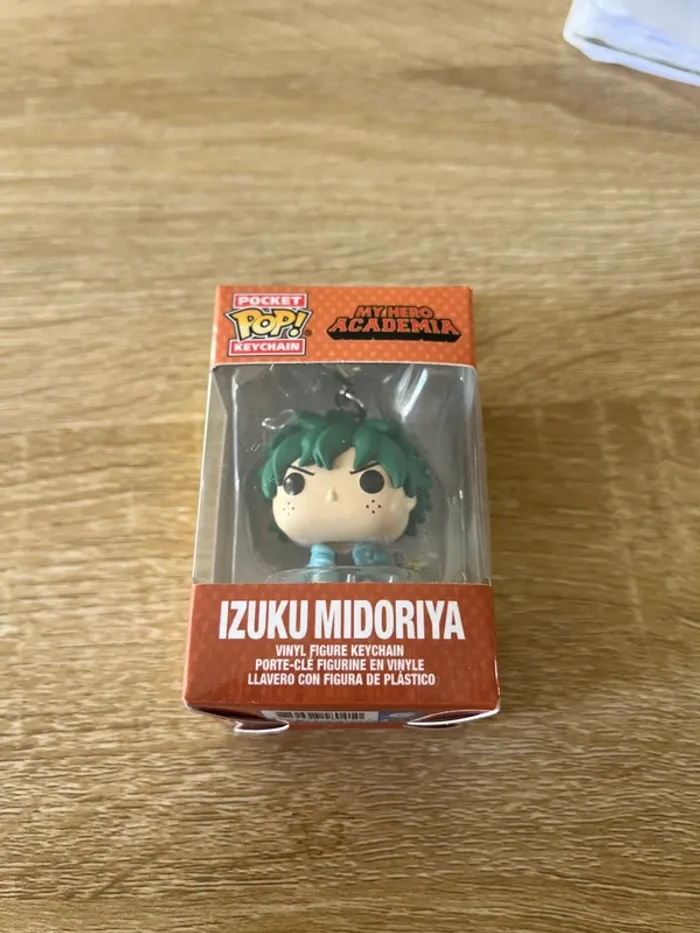 Porte clés Keychain funko pop my hero academia izuku midoriya