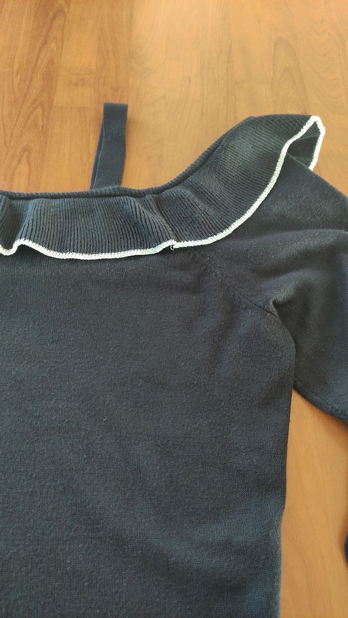 Pull bleu marine grain de malice taille M - photo numéro 13