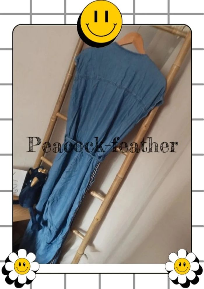 Combi pantalon jean camaïeu 42 - photo numéro 8