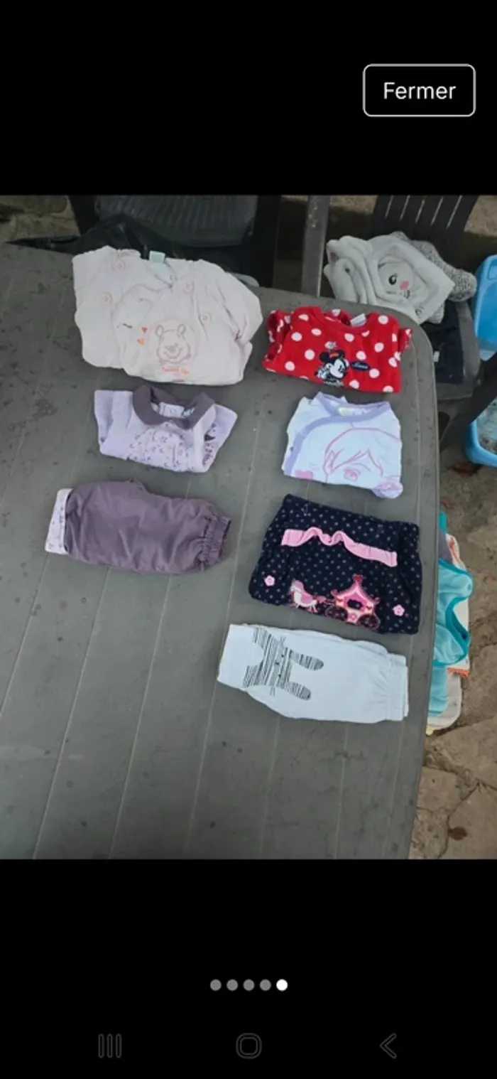 Grod lots de vêtements 1 mois fille - photo numéro 5