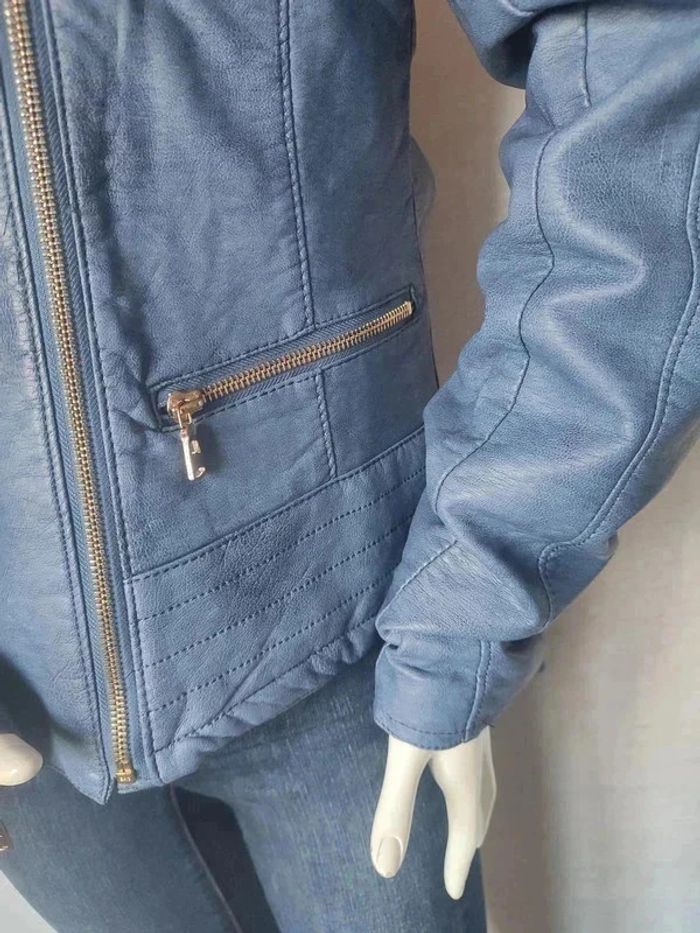 Veste simili cuir - photo numéro 4