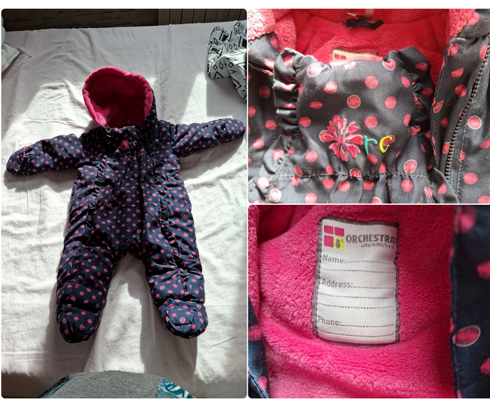 Combinaison "orchestra" 6 mois