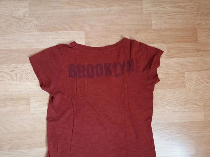 Haut marron rouille " Bizzbee  " en T.S(36) - photo numéro 5