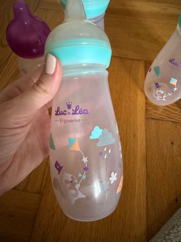 6 biberons plastiques Luc et Léa - photo numéro 4