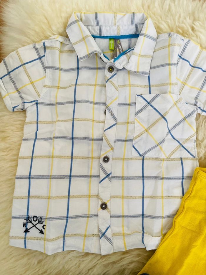 Short et chemise bébé - photo numéro 3