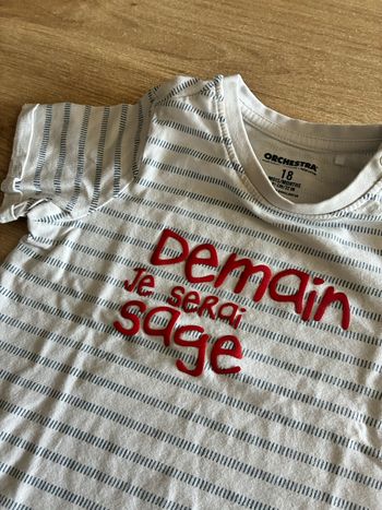 T-shirt Orchestra – 18 mois