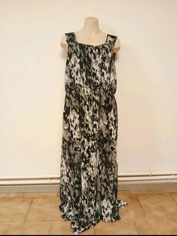 Magnifique robe longue imprimée 