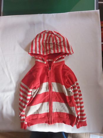 Veste gilet zippée manches longues DPAM