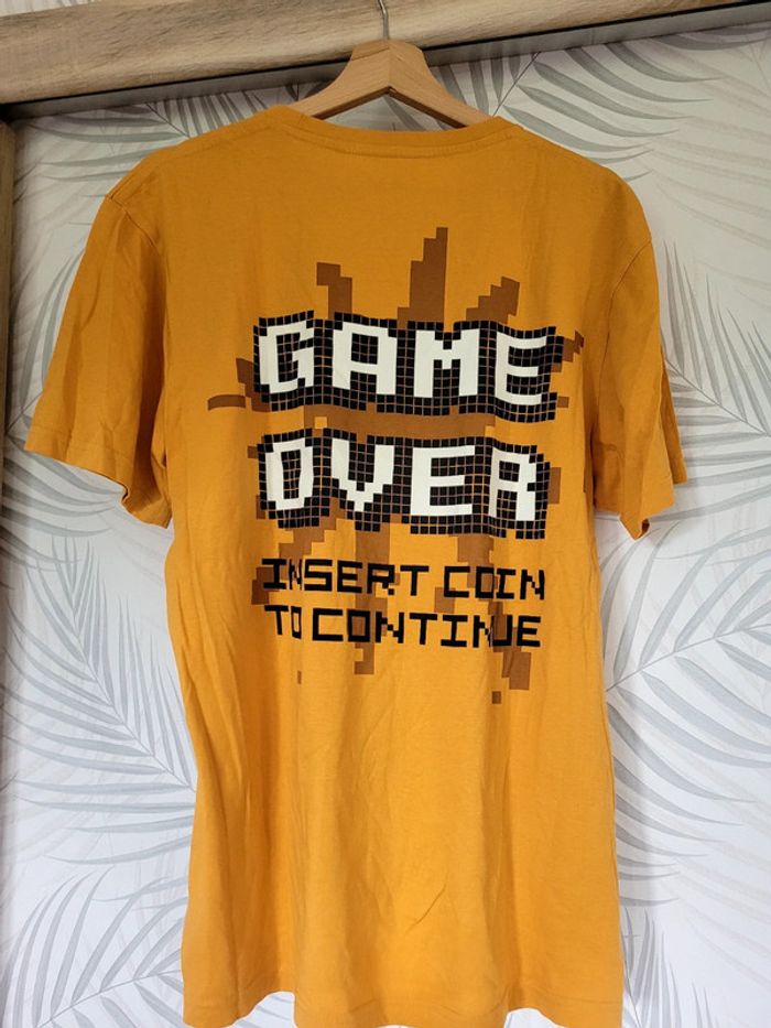 Tee shirt game over homme taille XL - photo numéro 2