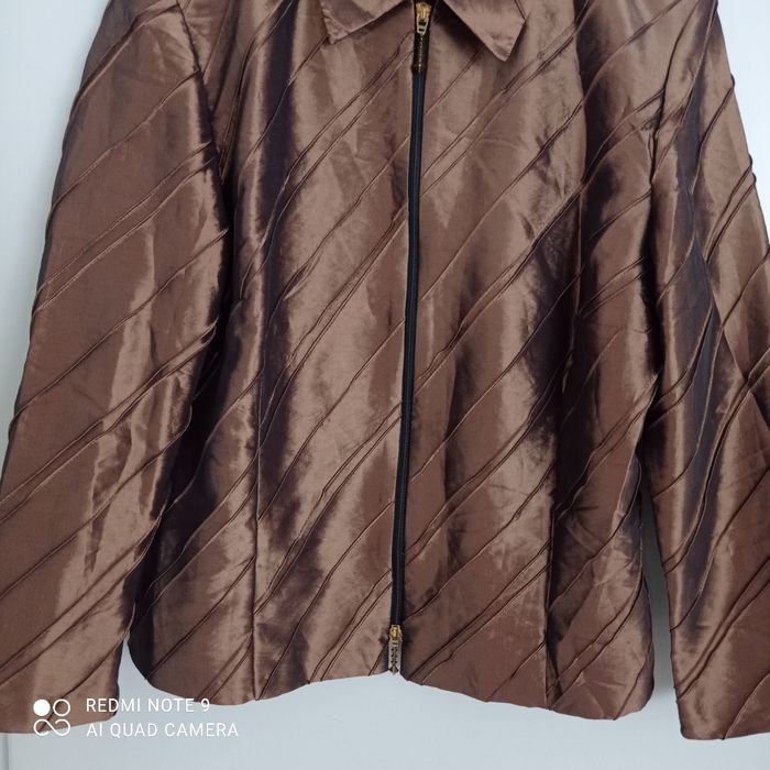 Veste kaki moirée t42 - photo numéro 3