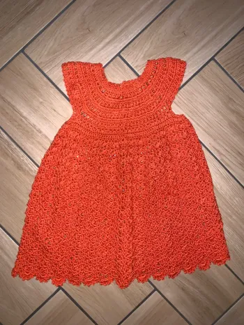 Robe crochet